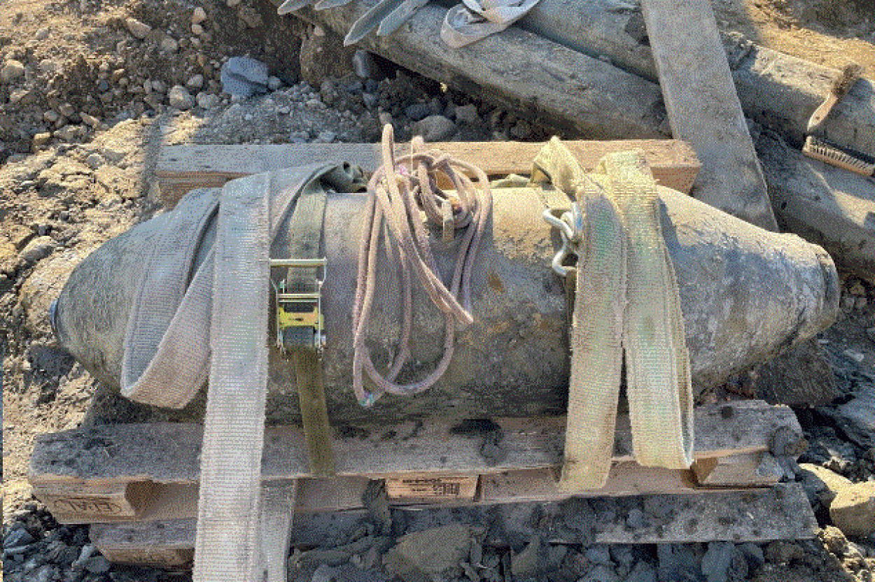 La bombe découverte à la Gare faisait 250 kilos